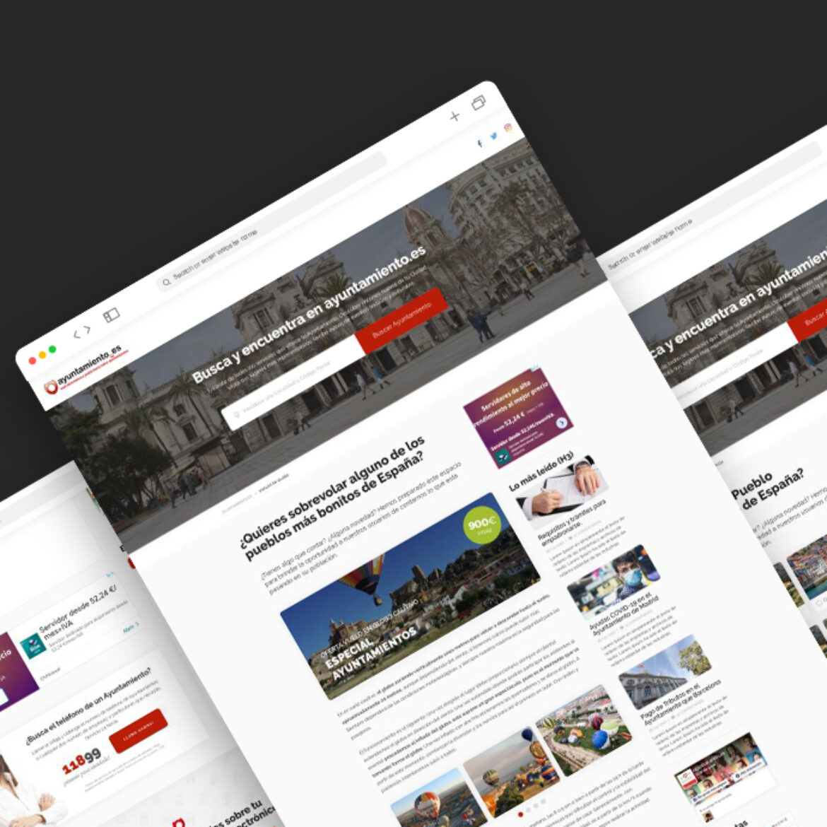 Diseño Web Ayuntamiento.es