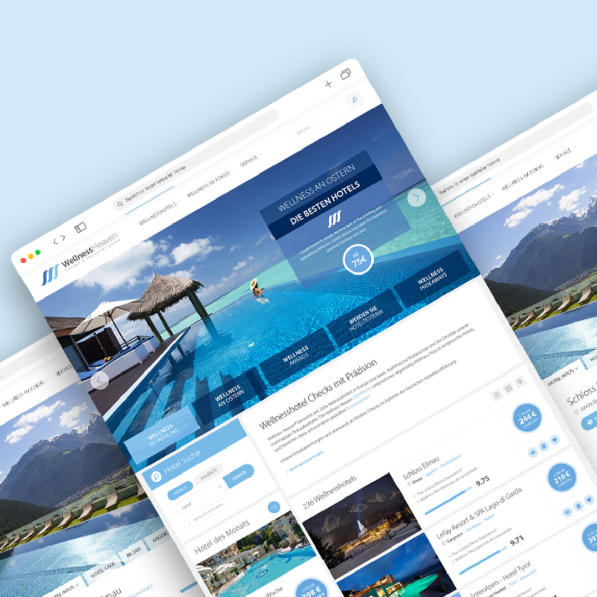 Diseño Web Wellness Heaven